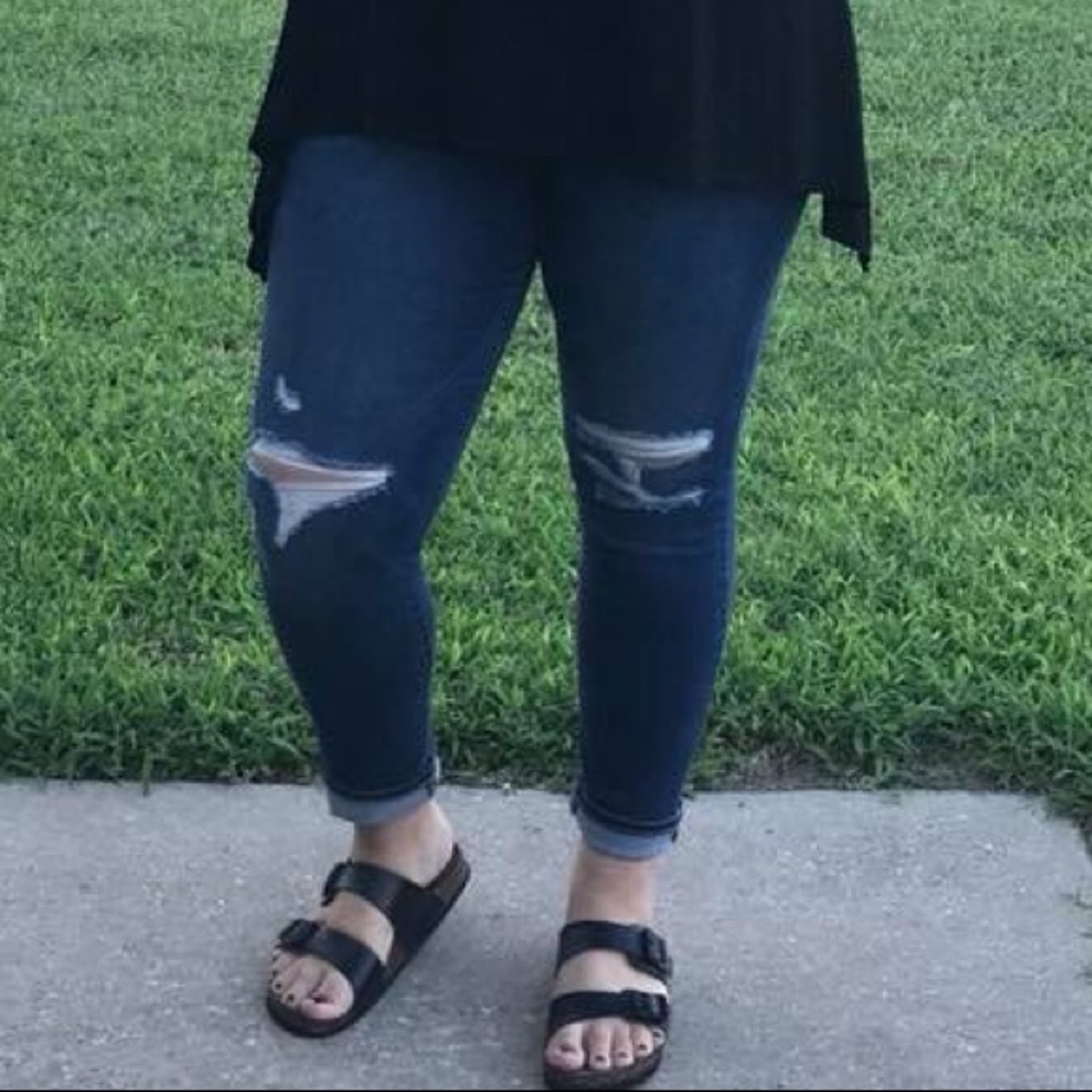 Distressed Jeans